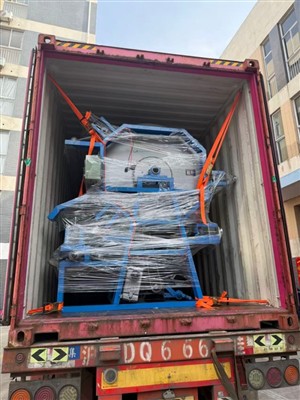 Latex lim lamineringsmaskine levering til Mexico