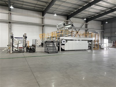 Dobbelt bæltepresse lamineringssystem